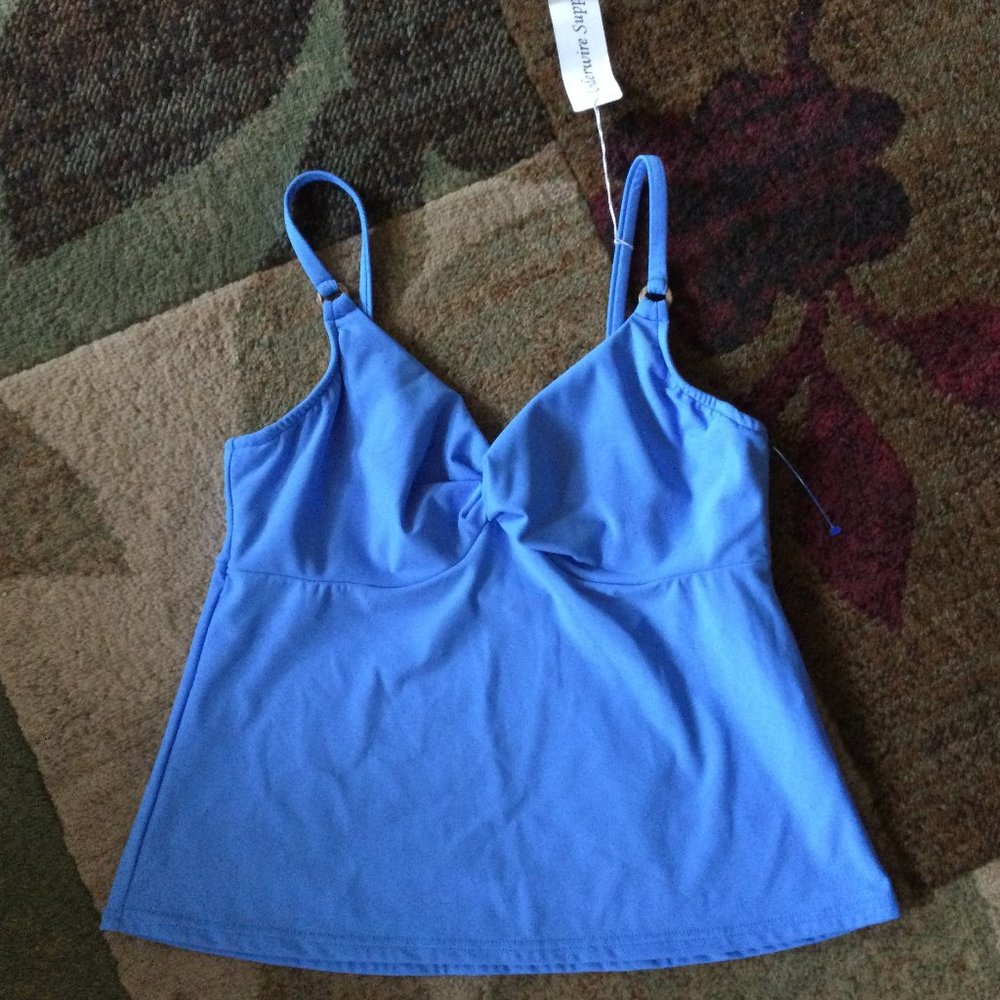 Women's Land's End Swim Top NWT